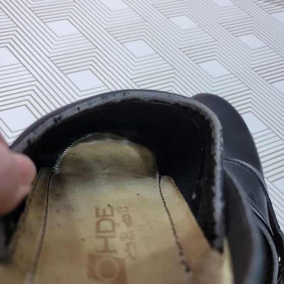 Rohde Women's Naturform Black Natural Shape Clogs Mules Slip On Size 41. - Picture 9 of 10